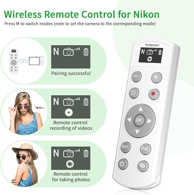 for Nikon Rechargeable Wireless Remote Control - Image 2