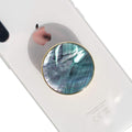 OnTheGrip Cute Natural Seashell Design Round Shape Collapsible Mobile Phone by OnTheGripofficial