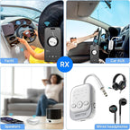 Ultra Bluetooth 5.4 Transmitter & Receiver, 2-in-1 Wireless Audio Transmitter - Image 6