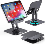 OCYCLONE for iPad Stand for Desk, 360 Rotating Adjustable Portable Monitor - Image 9