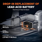 Litime 12V 140Ah Bluetooth Dual Purpose 1000 CCA Marine Battery - Image 6