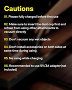 HOTO Handheld Vacuum Cleaner Cordless, Desk Vacuum Cleaner Compressed Electric - Image 7