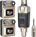 Xvive U45R2 Wireless in Ear Monitor System 5.8ghz IEM System 1 Transmitter and by Xvive