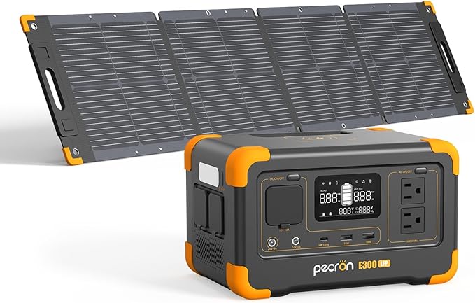 PECRON E300LFP 288Wh Solar Generator by pecron