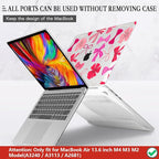 CISSOOK Compatible with MacBook Air 13.6 inch Case 2025 2024 2023 2022 Release - Image 5
