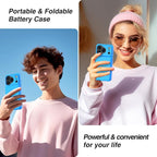 GIN FOXI Battery Case for iPhone 17 Pro, Charging Case Charger 8500mAh - Image 7