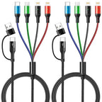 5 in 1 Multi Charging Cable 3.5A by YTLUSN