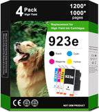 923e 923 Ink Cartridge 4-Pack Replacement by Kminoteh
