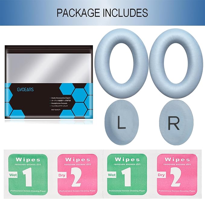 GEVO Replacement Ear Pads for Bose QC45, Ear Cushions for Bose QuietComfort 45 - Image 9