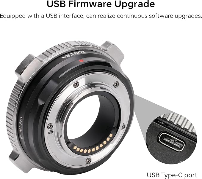 VILTROX EF-M1 Pro Auto Focus Lens Adapter Lens Mount Converter - Image 6