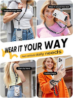 Phone Crossbody Lanyard with 2 Phone Tabs, Adjustable Anti-Theft Phone Lanyard - Image 8