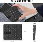 RaceGT Wireless Number Pad, Numeric Keypad Ultra-Silent Rechargeable 2.4G 35 - Image 5