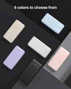 2-Pack 10000mAh Power Bank Fast Charging, 22.5W Compact USB C Portable Charger - Image 5