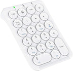 iClever Number Pad, KP08 Bluetooth Number Pad, Ultra Slim and Lightweight by iClever