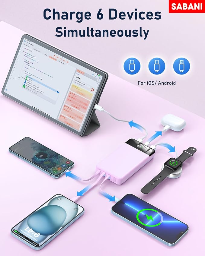 SABANI Portable Charger 35000mAh Power Bank - Image 2