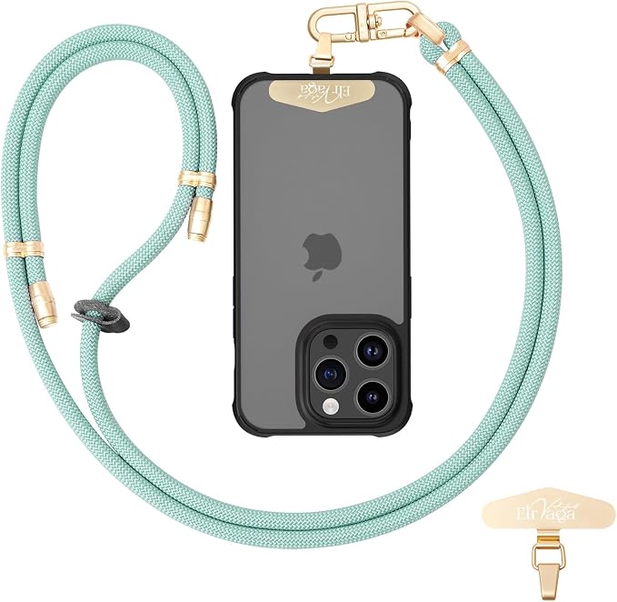 Adjustable Anti-Theft Phone Lanyard - 8mm Mountain Climbing Rope Neck & by Unknown