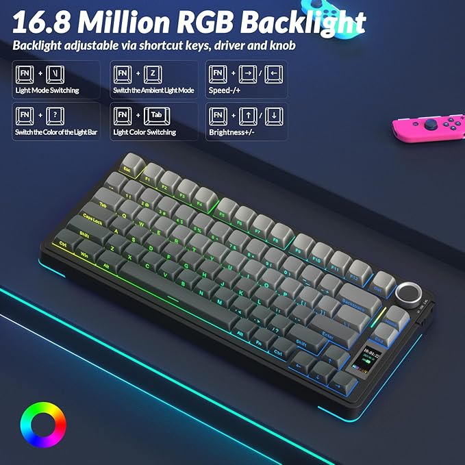 AULA S75 PRO Wireless Gaming Keyboard - Image 6