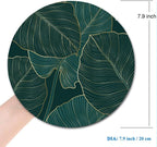 Mouse Pad, Round Computer Mouse Mat - Image 2