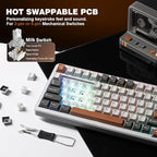 YUNZII B75 PRO Wireless Mechanical Keyboard, 75% Layout - Image 5