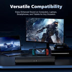 Computer Speakers for Desktop PC, HiFi Stereo Poratble 5.3 Bluetooth Computer - Image 5