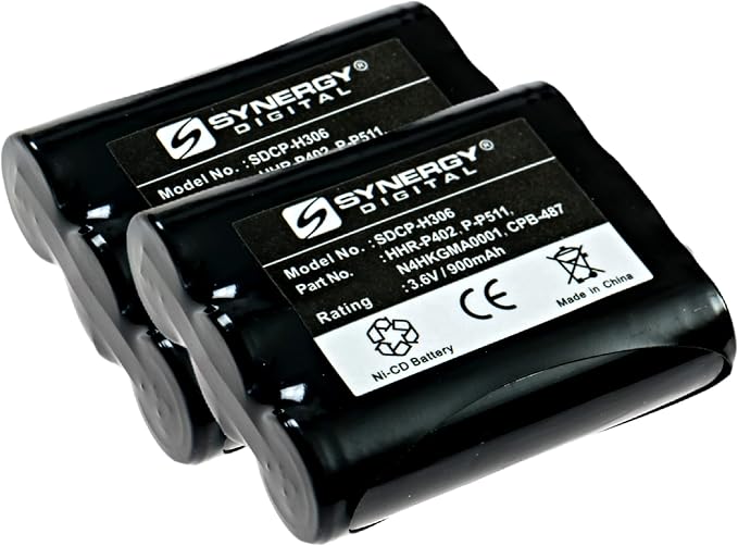 Synergy Digital Cordless Phone Batteries, Compatible by Synergy+Digital