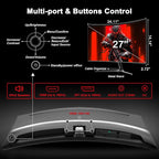 SANSUI 27 Inch Curved Gaming Monitor 180Hz 1ms - Image 9