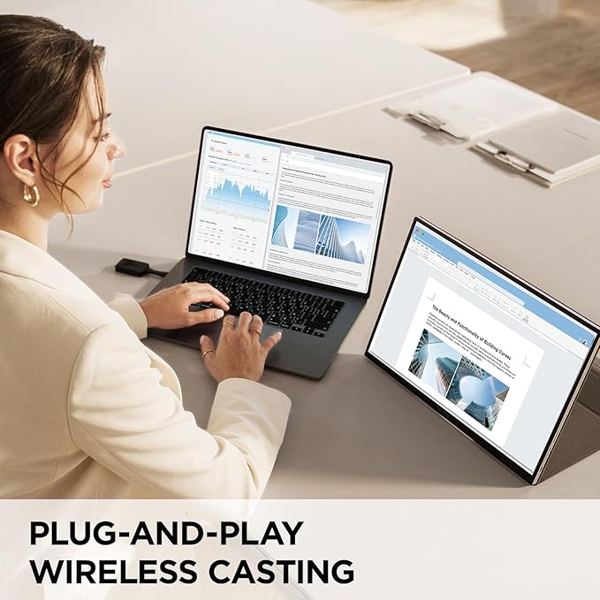 ViewSonic VG1656N 16 Inch 1200p IPS Wireless Portable Monitor - Image 3