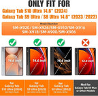SEYMAC stock Case for Samsung Galaxy Tab S10 Ultra / S9 Ultra Tablet Case 14.6'' - Image 2