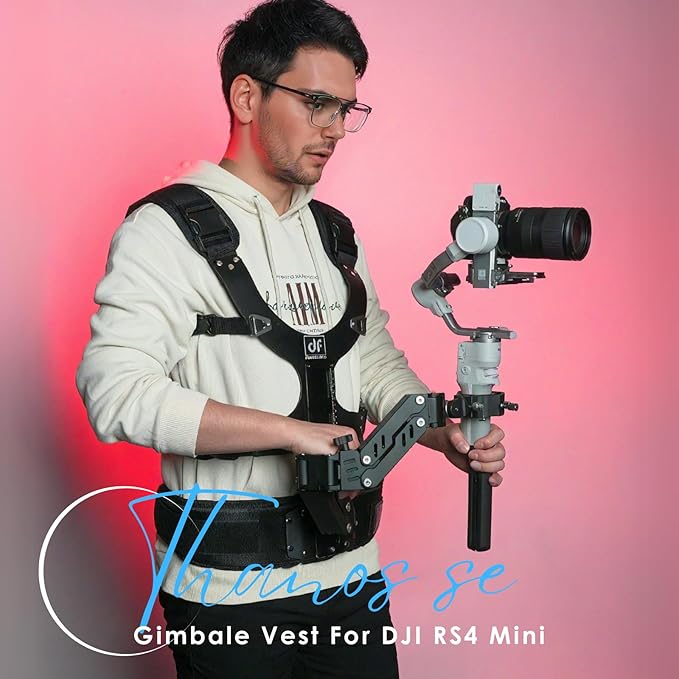 DF DIGITALFOTO THANOS-SE Support Vest Rig System, Filmmakers Kit Gimbal - Image 3