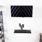 VIVO Sit-Stand 24 Inch Pneumatic Spring Keyboard and Mouse Tray Wall Mount - Image 9