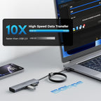 TSUPY Multi USB C USB A 3.0 Hub - Image 3