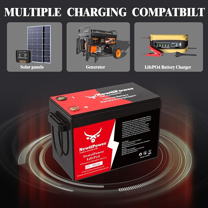 12V 300Ah Golf Cart Lithium LiFePO4 Battery - Image 5
