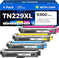 TN229XL Toner Cartridge Set 4-Pack Replacement by JCTONER