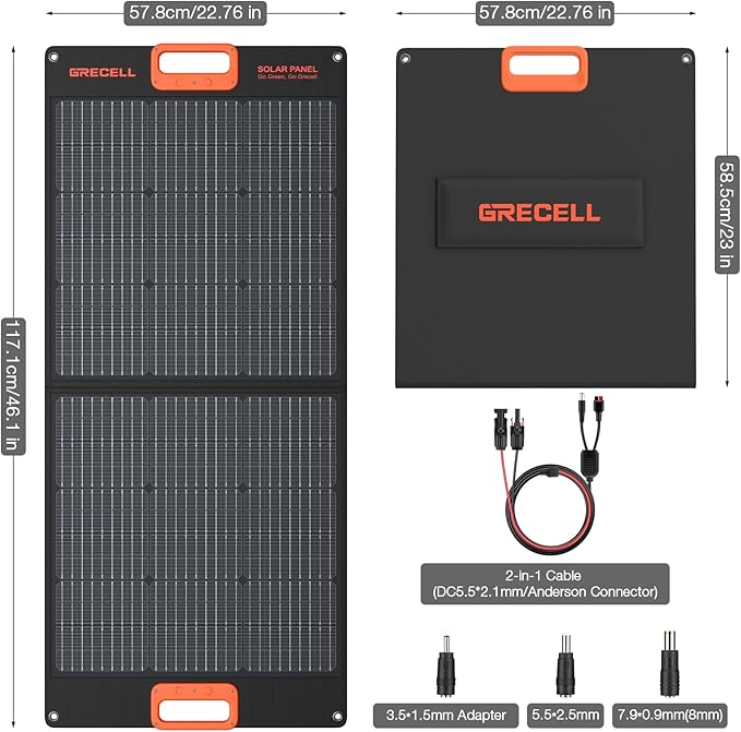 GRECELL 100W Portable Solar Panel - Image 8
