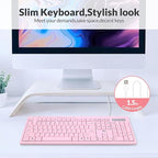 Rii RK907 Ultra-Slim Compact USB Wired Keyboard - Image 9