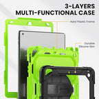 Timecity for iPad Air 3/ Pro 10.5 Inch Case, 360° Rotating Stand, Pencil Holder - Image 5