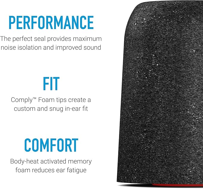Comply P-Series | Memory Foam Replacement Ear Tips Designed - Image 2