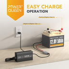 Power Queen 12.8V 50Ah LiFePO4 Battery - Image 3