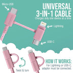 Smartish USB-C/Lightning Cable for iPhone 16/15/14 - Image 2