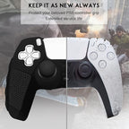 SIKEMAY Anti-Slip PS5 Controller Skin, Soft Thicken Non-Slip Studded Silicone - Image 4