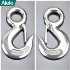 Alele Grab Hooks, 2T Crane Scale, Slip Hooks, Stainless Steel Heavy Duty - Image 2