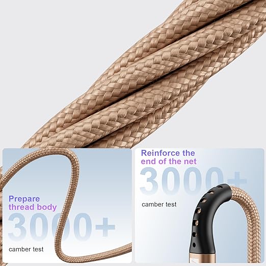 SDBAUX Multi Charging Cable 100W USB C to 3 in 1, Nylon Braided PD 27W/100W - Image 6