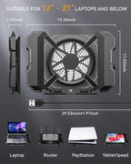 Laptop Cooling Pad, Gaming Laptop Cooler - Image 6