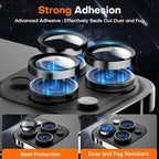 Camera Lens Protector for iPhone 16 Pro Max/16 Pro/15 Pro Max/15 Pro/14 Pro - Image 4