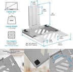 AVLT Laptop & 40 Inch Monitor Arm Pole Top Mount - Image 5