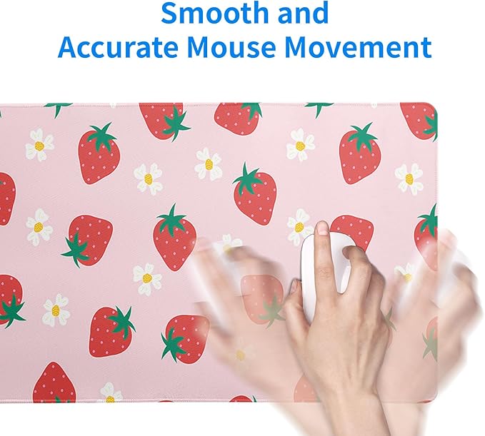 Gaming Mouse Pad Strawberry Desk Mat - Image 3