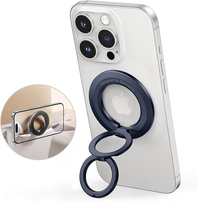 SYNCWIRE for MagSafe Ring Holder, Magnetic Phone Ring Holder Magnet Cell Phone by SYNCWIRE