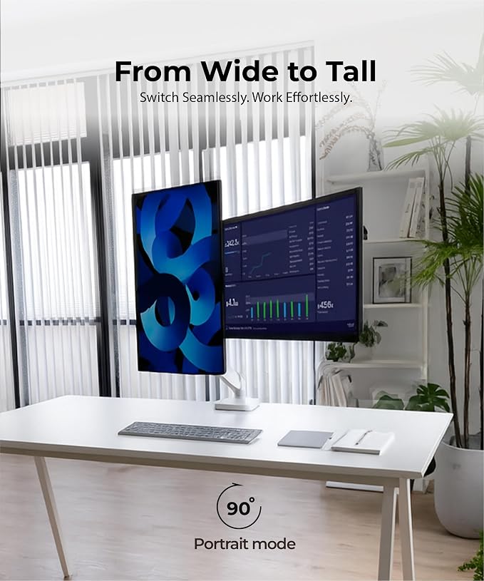 Dual Monitor Arm Desk Mount - Image 6