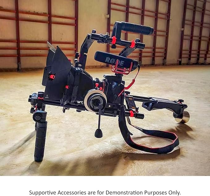 Shoulder Rig Kit w Matte Box & Follow Focus - Image 2