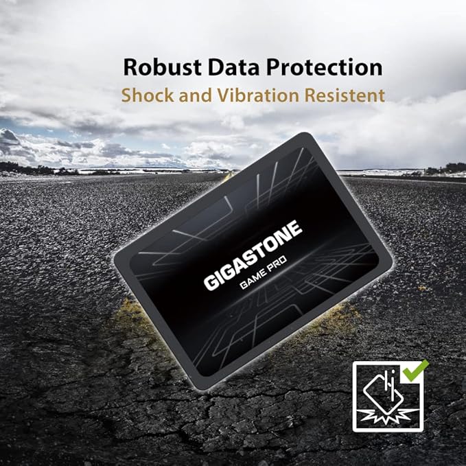 Gigastone SATA SSD 128GB 2.5 inch SSD 510MB/s Upgrade Laptop PC Memory and - Image 6